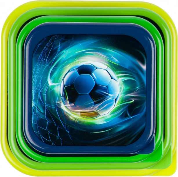 Box na svačinu 4 v 1 Fotbal