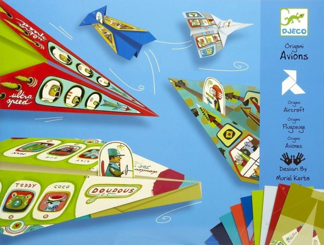 DJECO Origami Letadla pro kluky