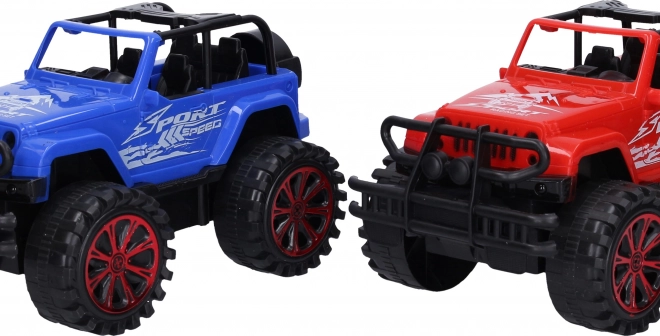 Auto terénní 22 cm na setrvačník