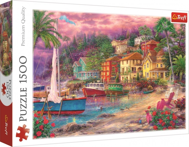 Puzzle U zlatých břehů 1500 dílků od Trefl