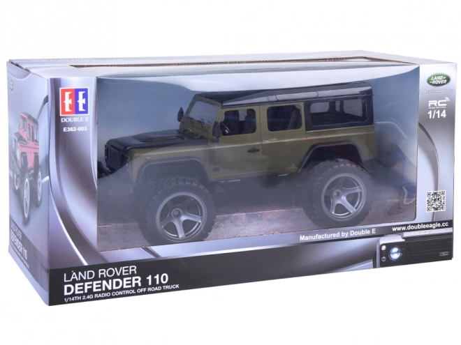 Zdalně ovládaný terénní Land Rover Defender pro děti