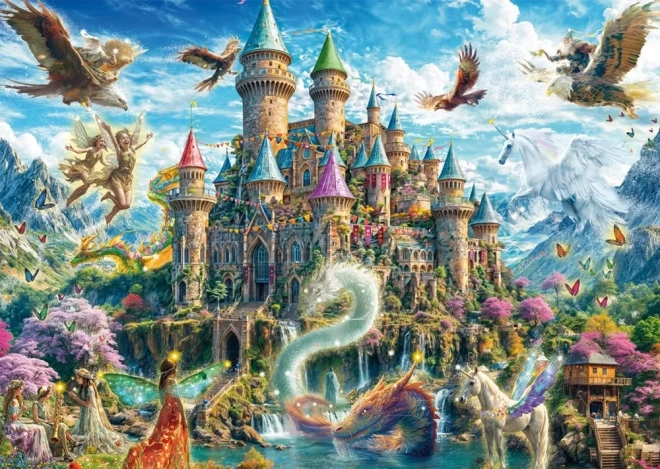 Puzzle Pohádkový zámek 1000 dílků