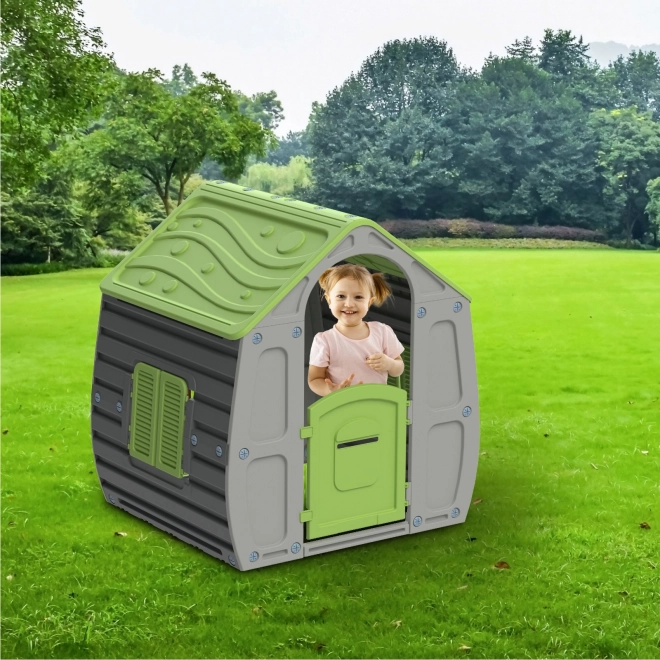 Dětský zahradní domeček Magical House šedý