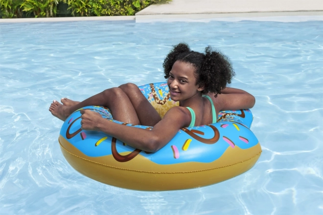 Bestway velké nafukovací kolo Hnědý donut 107cm – Modré