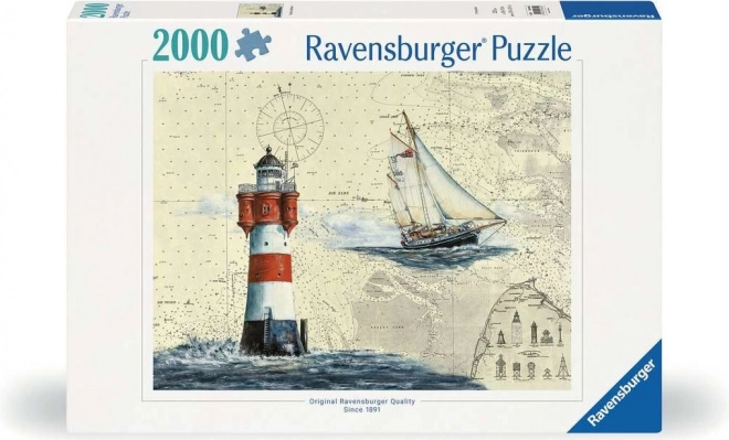 Puzzle Romantický maják