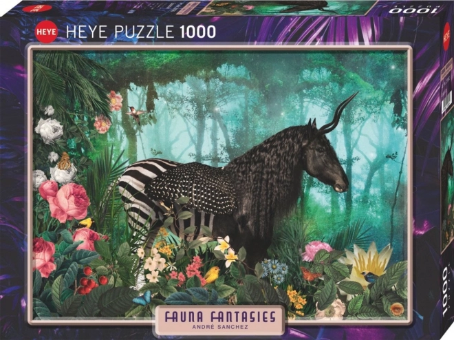Puzzle 1000 prvků Fantastická fauna - Equpidae