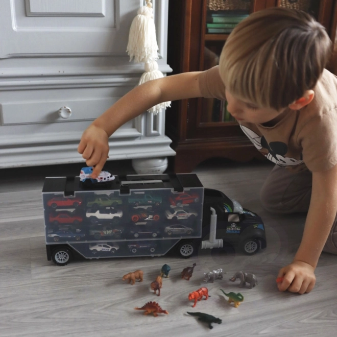 Woopie nákladní auto s dinosaury
