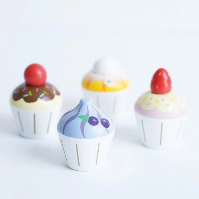 Dřevěné cupcakes Le Toy Van Honeybake