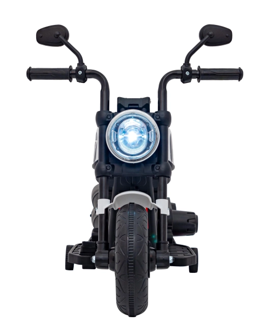 Motocikel Chopper FASTER – Bílý