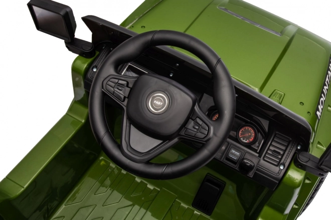Dětské auto na dálkové ovládání off road zelené