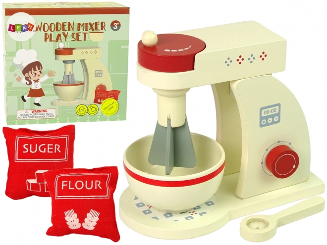Dřevěný kuchyňský robot Mixer Kuchyňské doplňky Děti