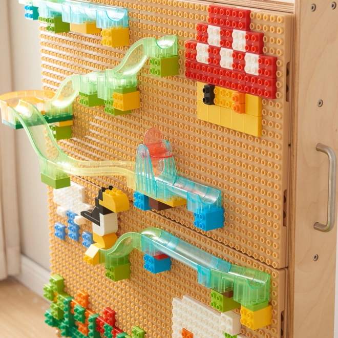 Masterkidz Dřevěná STEM Tabule Samostatně Stojící s Doplňky