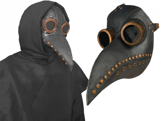Halloweenská maska morového doktora