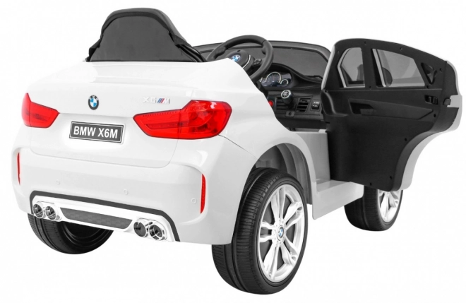Elektrycké auto BMW X6M pro děti - bílé