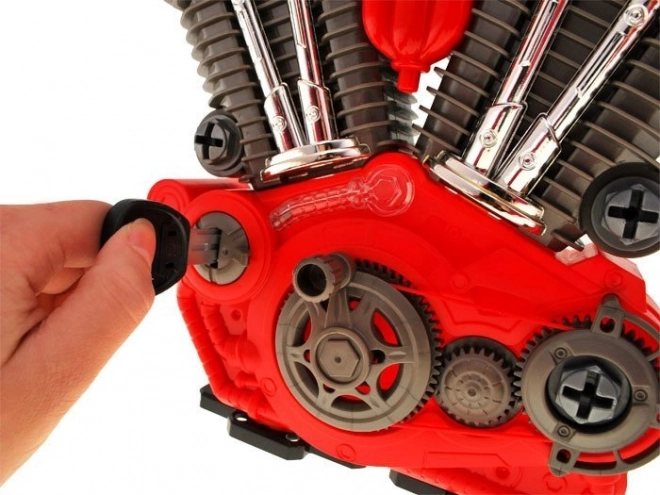 Rozebíratelný motor pro malé mechaniky