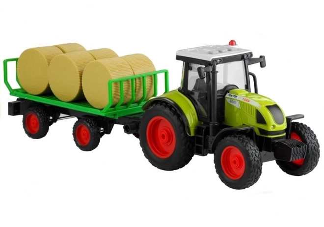 Traktor s přívěsem na seno Světla do hry 37,5 cm