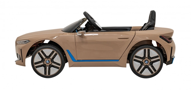 Dětské auto na baterii BMW i4 – Zlaté