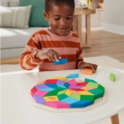 Dřevěné puzzle Mandala Fisher-Price