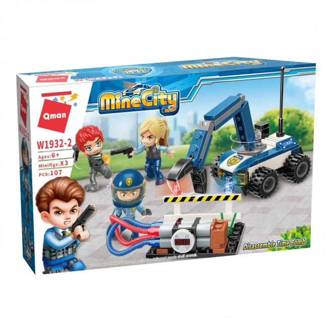 Qman MineCity Zneškodnění bomby