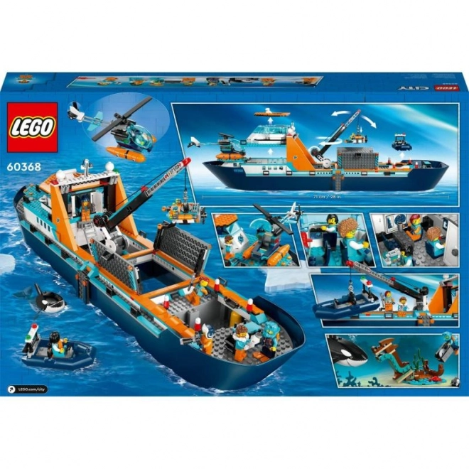 LEGO City 60368 Arktická průzkumná loď