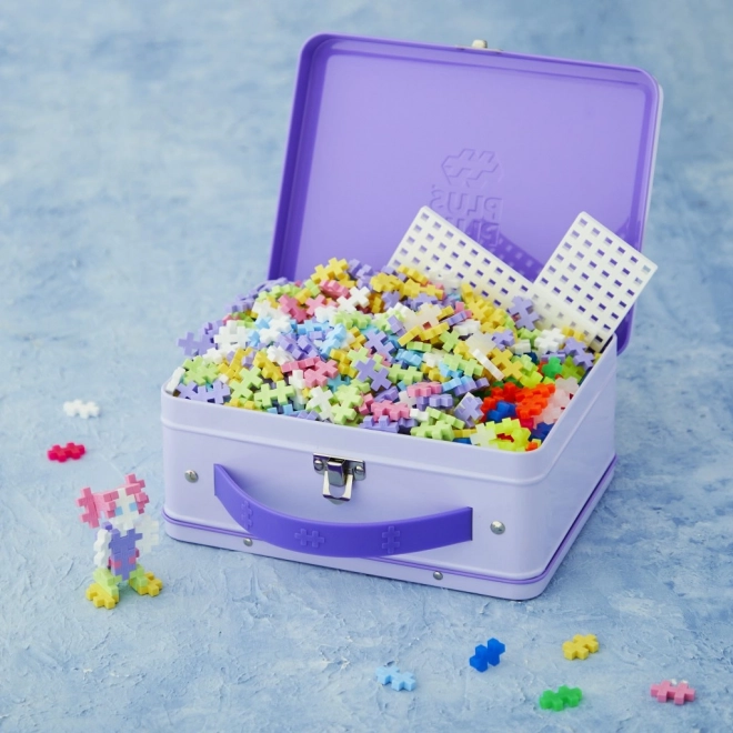 Klocki Plus-Plus mini pastel kufřík 600 ks