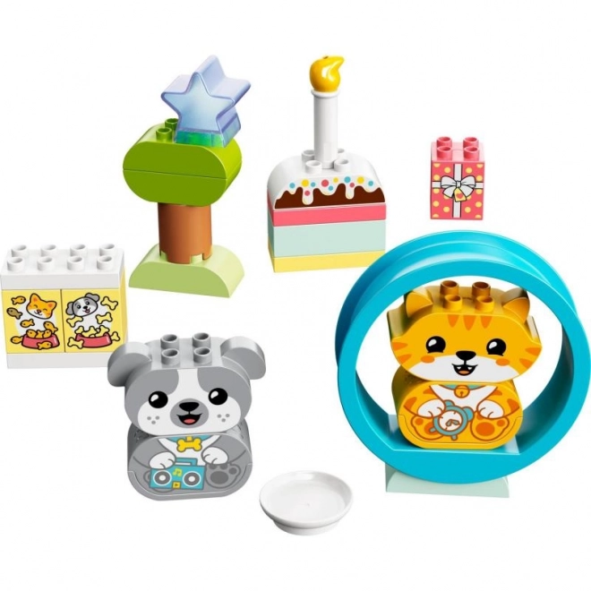 LEGO DUPLO 10977 Moje první štěně a koťátko s odgény zvuky