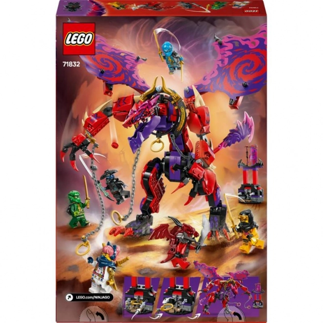 LEGO Ninjago 71832 Drak chaosu Kiełogrzmot