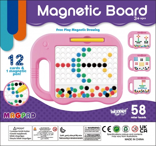 Magnetická tabule pro děti Montessori MagPad slon