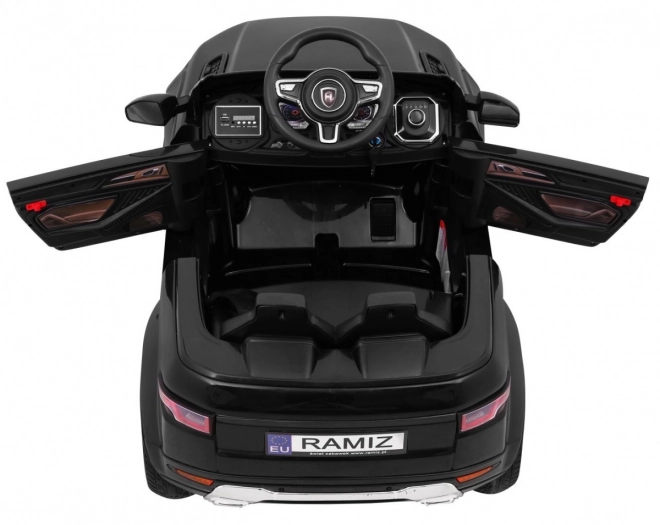 Elektrické autíčko sportovní Rapid Racer černé