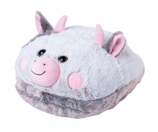 Hřejivý Plyšový Pantofel Kravička Cozy Noxxiez