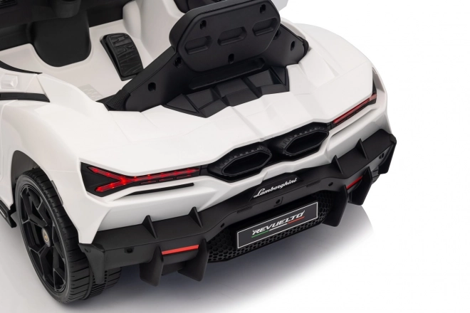 Dětský elektrický vůz Lamborghini Revuelto bílý