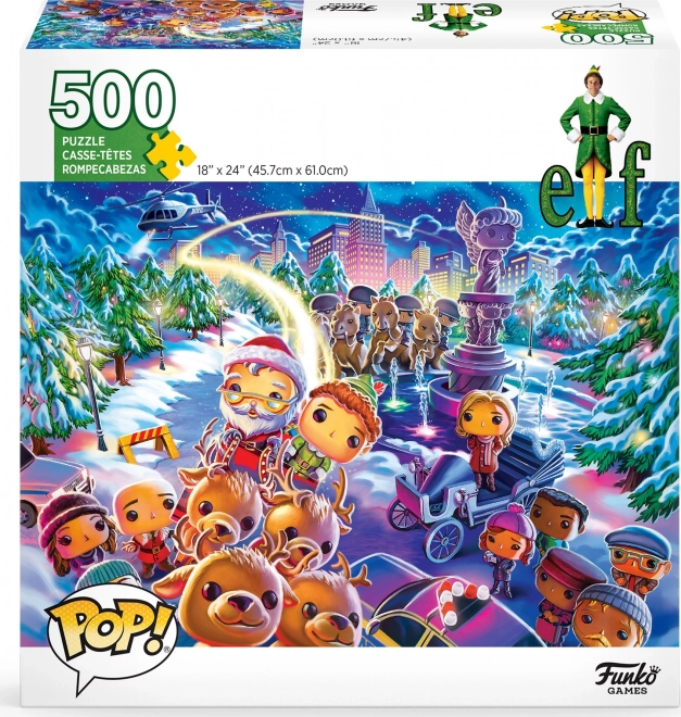 Puzzle Vánoční skřítek 500 dílků