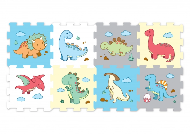 Pěnové puzzle dinosauři - 8 kusů