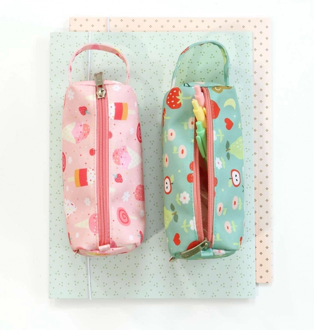 A Little Lovely Company Pouzdro na pastelky – Zmrzlina