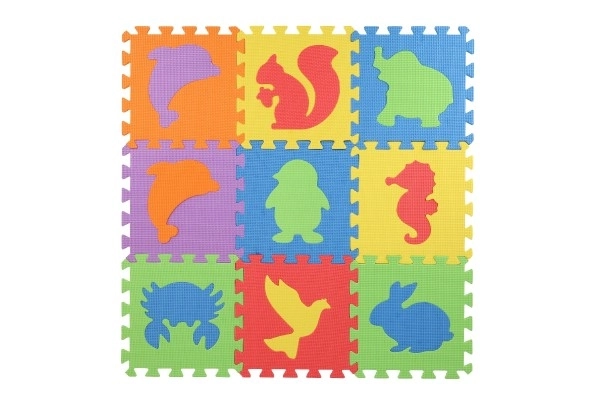 Pěnové puzzle zvířátka