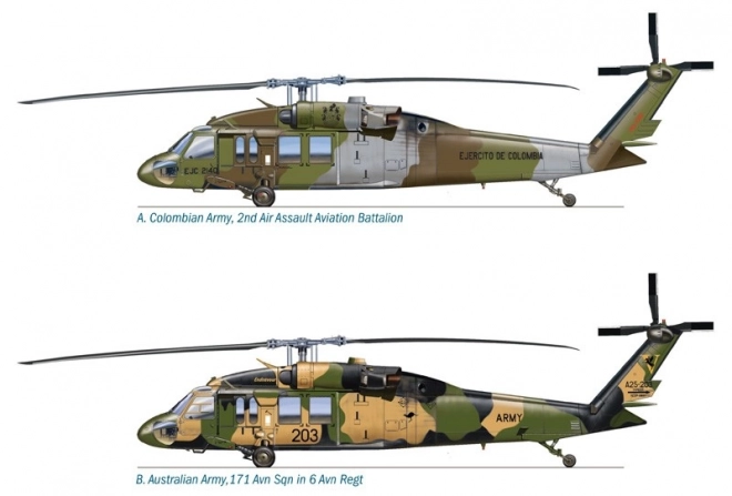 Plastikový model UH-60/MH60 Black Hawk Night Raid