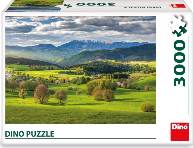 Jaro nad Povrazníkem - Puzzle 3000 dílků