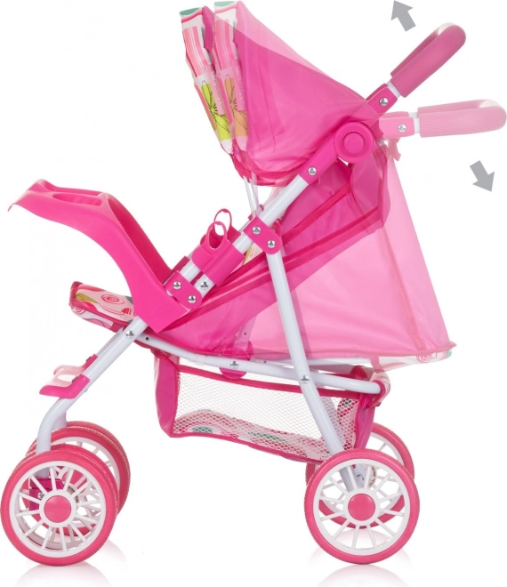 CHIPOLINO Sportovní kočárek pro panenky Dolly Multicolor
