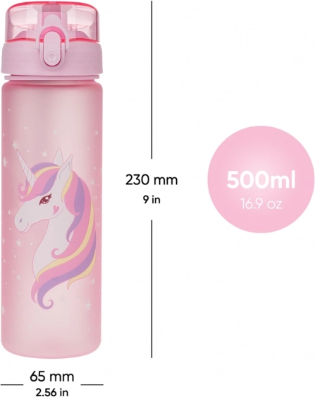 Tritanová láhev na pití Unicorn 500 ml