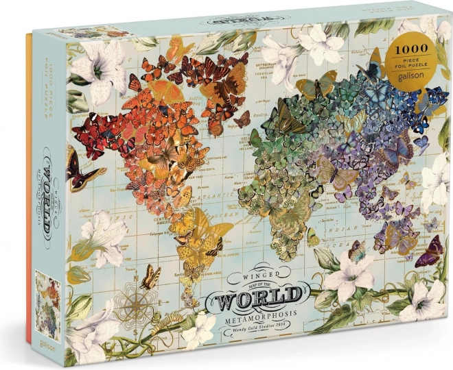 Puzzle Okřídlená metamorfóza 1000 dílků