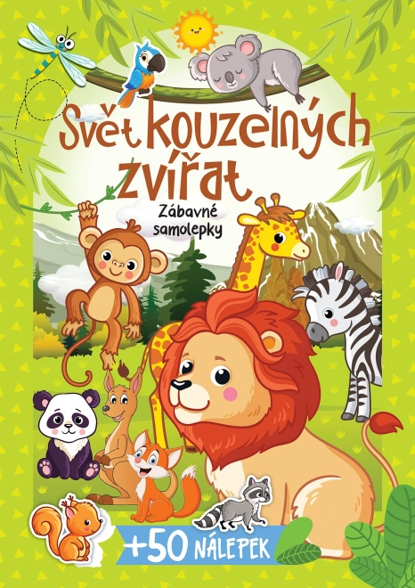 Svět zvířat s aktivitami a nálepkami