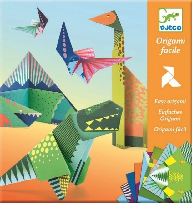 DJECO origami dinosauři