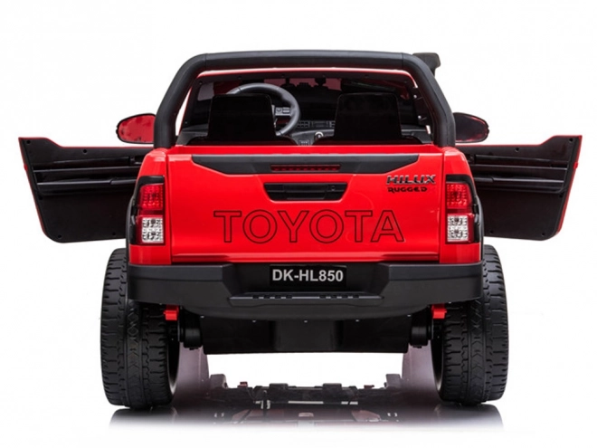 Terénní auto na akumulátor Toyota Hilux pro dvě osoby – Červená
