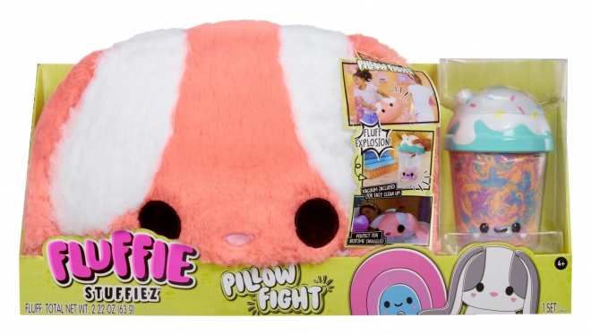 Polštářová bitva Fluffie Stuffiez, králík