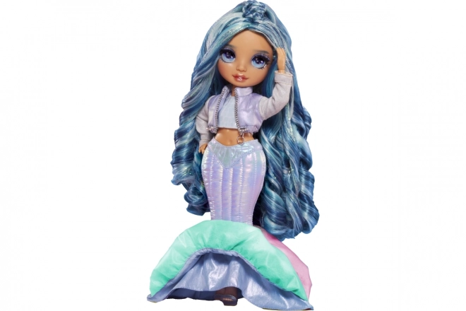 Rainbow High Zimní fashion panenka - Skyler (Blue)
