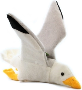 Plyšový racek 24 cm