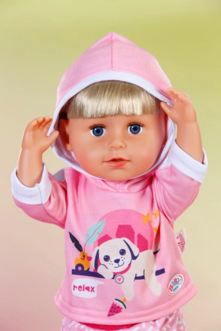 BABY Born tepláková souprava růžová pro panenky 43 cm