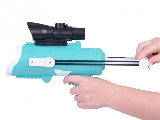Sada 6v1 na sněhové koule s pistolí a formami pro děti