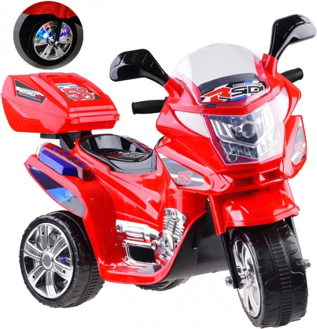 Zářivé LED osvětlení po celém motocyklu
