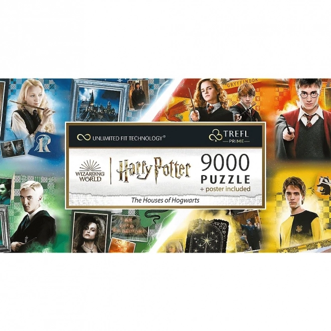 TREFL Puzzle UFT Harry Potter: Bradavické koleje 9000 dílků